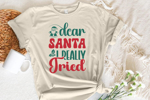 dear santa i really tried SVG Angelina750 
