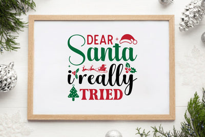 dear santa i really tried SVG Angelina750 