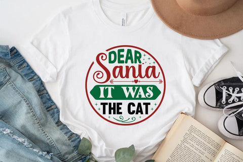 Dear santa it was the cat SVG Angelina750 