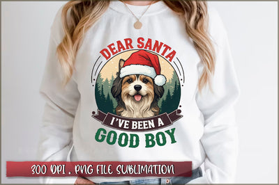 Dear santa I've been a good boy Sublimation Sublimation Shetara Begum 