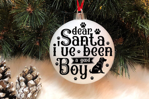 Dear santa ive been a good boy SVG Design SVG Designangry 