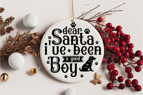 Dear santa ive been a good boy SVG Design SVG Designangry 