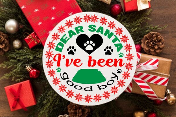 Dear santa Ive been good boy SVG Angelina750 