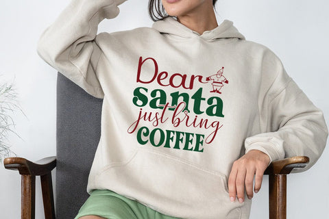 Dear santa just bring coffee SVG Angelina750 