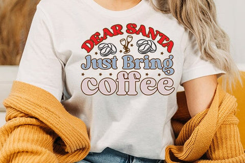 Dear santa just bring coffee SVG Angelina750 