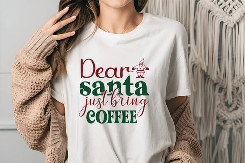 Dear santa just bring coffee SVG Angelina750 