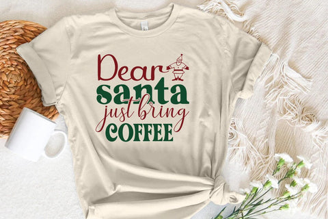Dear santa just bring coffee SVG Angelina750 