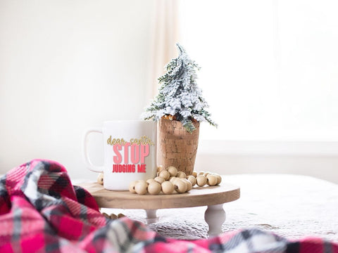 Dear Santa Stop Judging | Funny Santa SVG for Holiday Projects SVG So_Fontsy_VIP 