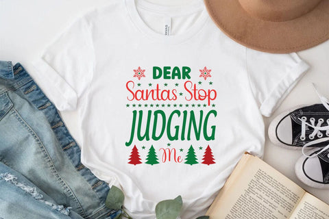 Dear Santas Stop Judging Me SVG Angelina750 