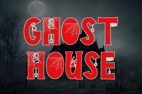 Death Spider Font Prasetya Letter 