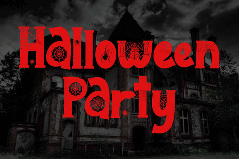 Death Spider Font Prasetya Letter 