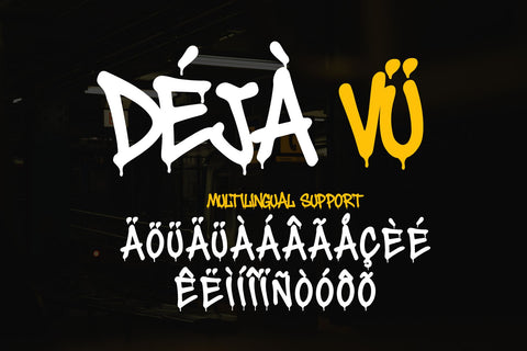 Death Subway – Handstyle Graffiti Drip Energy Font Mozzatype 