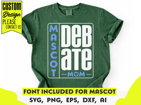 Debate Mom SVG Template, Custom Design SVG DesignDestine 
