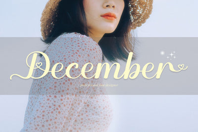 December Font Erik Studio 
