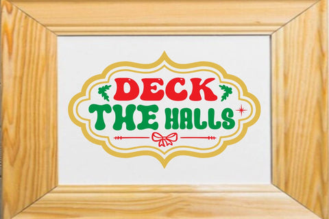 deck the halls SVG Angelina750 