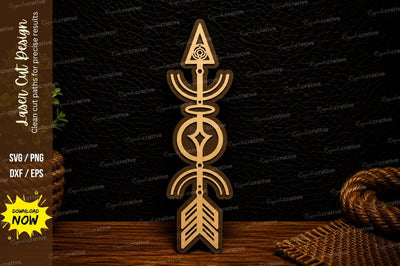 Decorative Christian Cross Laser Cut SVG File SVG Regulrcrative 