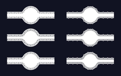 Decorative Circular Border Lace Frame SVG Design Vol-3 SVG naemmiah021 