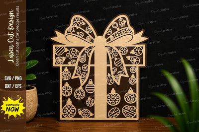 Decorative Gift Box Laser Cut SVG SVG Regulrcrative 