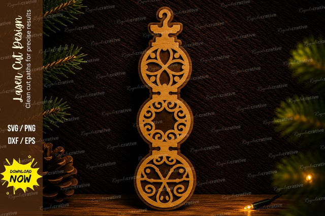 Decorative Hanging Ornament Laser Cut SVG SVG Regulrcrative 