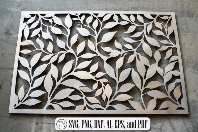 Decorative Laser Cut Panels template SVG SVG MD JOYNAL ABDIN 