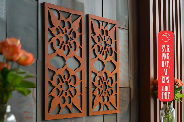 Decorative Laser Cut Panels template SVG SVG MD JOYNAL ABDIN 