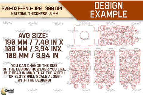 Decorative Light Laser Cut. Wooden Lamp Design SVG SVG Evgenyia Guschina 