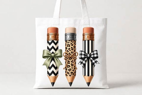 Decorative Pencil PNG, Back to School Sublimation SVG BillahCrafts 