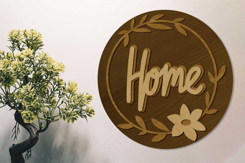 Decorative Wall Panels, Multilayer Template SVG LaserCutano 