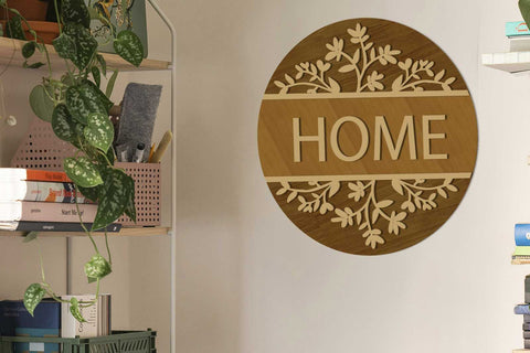 Decorative Wall Panels, Multilayer Template SVG LaserCutano 