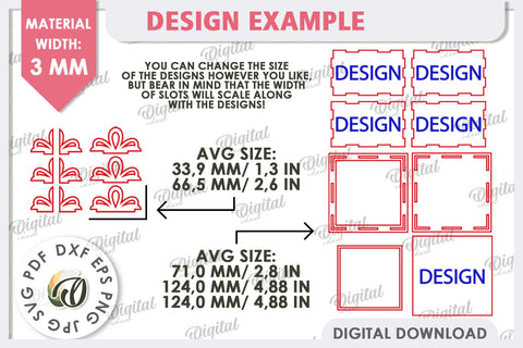 Decorative Wooden Gift Box Laser Cut. 3D Floral Box SVG SVG Evgenyia Guschina 