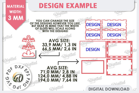 Decorative Wooden Gift Box Laser Cut. 3D Floral Box SVG SVG Evgenyia Guschina 