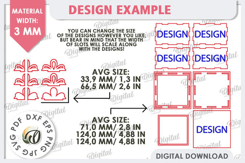 Decorative Wooden Gift Box Laser Cut. 3D Floral Box SVG SVG Evgenyia Guschina 