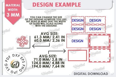 Decorative Wooden Gift Box Laser Cut. 3D Floral Box SVG SVG Evgenyia Guschina 