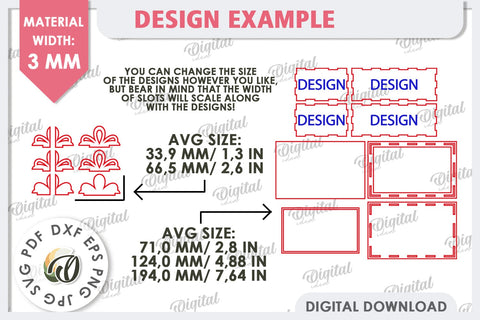Decorative Wooden Gift Box Laser Cut. 3D Floral Box SVG SVG Evgenyia Guschina 