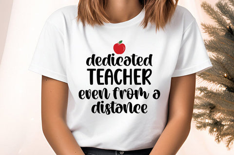 Dedicated teacher even from a distance SVG Design SVG Designangry 
