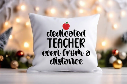 Dedicated teacher even from a distance SVG Design SVG Designangry 