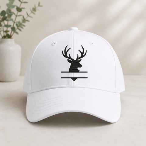 Deer Antlers Split Monogram Machine Embroidery Design PES DST Stitch Files Embroidery/Applique DESIGNS PatternFeed8 