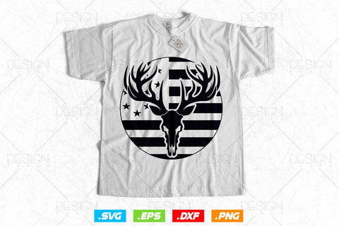 Deer Head American Flag Svg Png, Fathers Day svg, 4th Of July Svg, Deer Hunting Svg, Hunting Gifts, WildLife SVg, Svg Files For Cricut SVG DesignDestine 