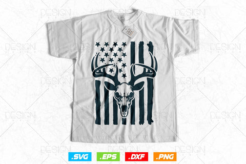 Deer Head American Flag Svg Png, Fathers Day svg, 4th Of July Svg, Deer Hunting Svg, Hunting Gifts, WildLife SVg, Svg Files For Cricut SVG DesignDestine 