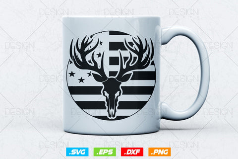 Deer Head American Flag Svg Png, Fathers Day svg, 4th Of July Svg, Deer Hunting Svg, Hunting Gifts, WildLife SVg, Svg Files For Cricut SVG DesignDestine 