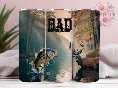 Deer Hunter Father's Day Gift Tumbler, Buck Design, Hunting Season, Father's Day Gift, Outdoorsman Tumbler, Deer Hunter Present, Hunting Dad Accessories Sublimation Li Zamperini 