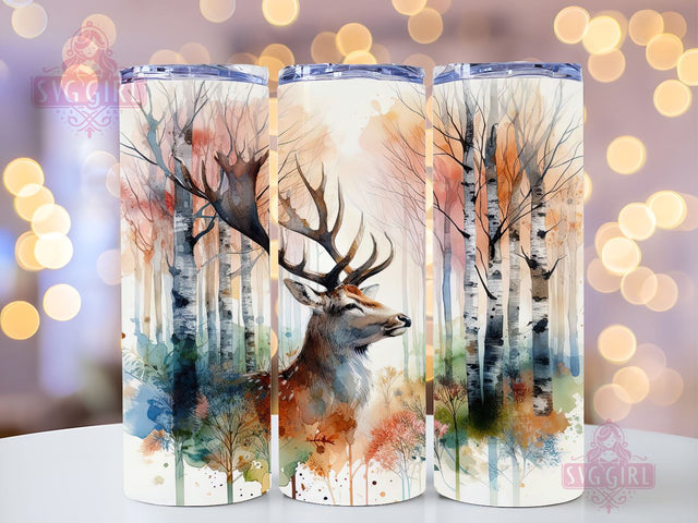 Deer Hunting 20oz Tumbler Wrap Sublimation Design, Straight Tapered Tumbler Wrap, Alcohol Ink Hunting Tumbler Png, Instant Digital Download Sublimation SvggirlplusArt 
