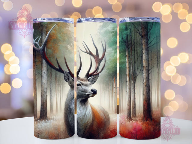 Deer Hunting 20oz Tumbler Wrap Sublimation Design, Straight Tapered Tumbler Wrap, Hunting Tumbler Png, Instant Digital Download Sublimation SvggirlplusArt 