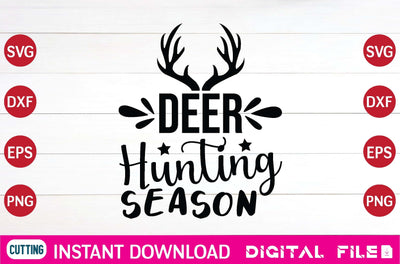 Deer Hunting season svg SVG designer krishna 