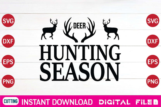 deer Hunting season svg SVG designer krishna 