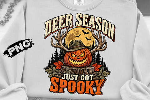 Deer Season Spooky Halloween Hunter PNG SVG DesignDestine 
