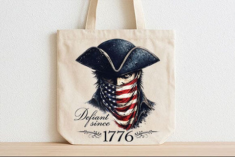 Defiant Since 1776 Patriotic PNG | Vintage Americana Digital Download SVG BillahCrafts 