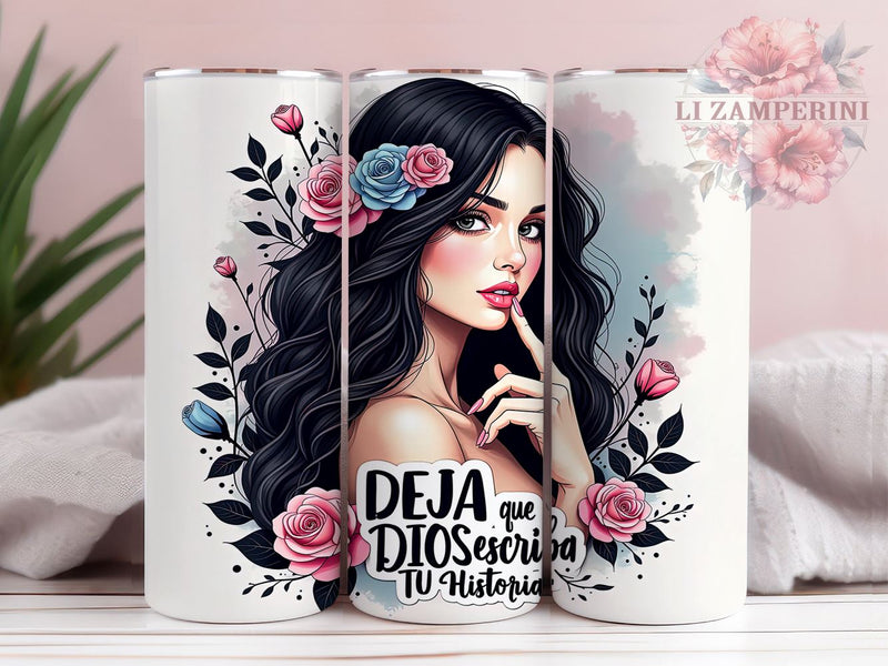 Deja Que Dios Escriba Tu Historia, Sarcastic Tumbler Design, 20oz PNG Sublimation, Inspirational Tumbler Wrap, Funny God Tumbler, Digital Download Tumbler, Unique Gift Idea Sublimation Li Zamperini 