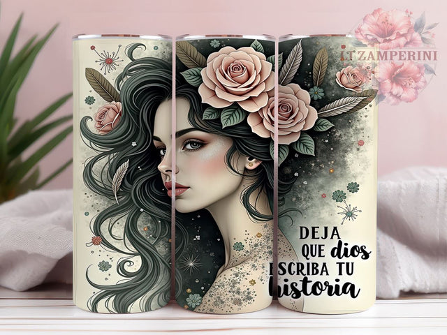Deja Que Dios Escriba Tu Historia, Sarcastic Tumbler Design, 20oz PNG Sublimation, Inspirational Tumbler Wrap, Funny God Tumbler, Digital Download Tumbler, Unique Gift Idea Sublimation Li Zamperini 