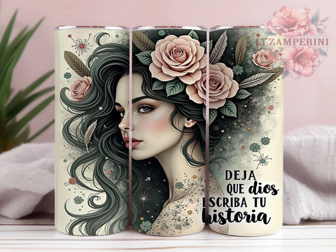 Deja Que Dios Escriba Tu Historia, Sarcastic Tumbler Design, 20oz PNG Sublimation, Inspirational Tumbler Wrap, Funny God Tumbler, Digital Download Tumbler, Unique Gift Idea Sublimation Li Zamperini 